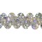 10 yards of 1 Row 3/8" Starlight Hologram Stretch Sequin Trim | 10 yard cut